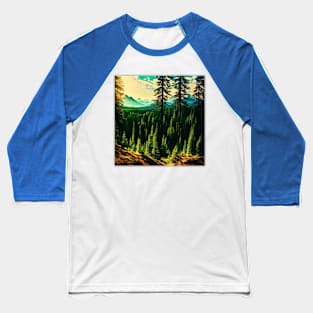 Branch Beautiful Forest Baseball T-Shirt